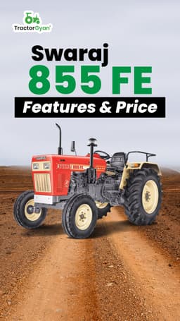 Swaraj 855 FE: Features & Price | TractorGyan
