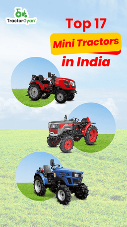 Top 17 Mini Tractors in India | TractorGyan