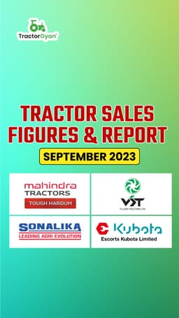 Tractor Sales Figures & Report - September 2023 Tractor Sales Figures & Report - September 2023