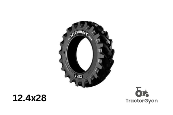 Ceat Aayushmaan 12.4x28 - Rear Tyre image