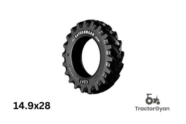 Ceat Aayushmaan 14.9x28 - Rear Tyre image