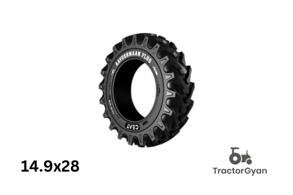Ceat Aayushmaan Plus 14.9X28 - Rear Tyre image