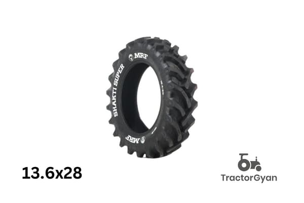 MRF Shakti Super 13.6x28 - Rear Tyre image