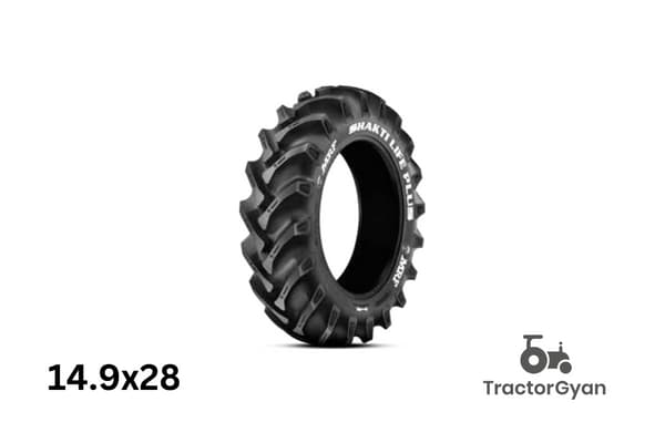 MRF Shakti Life Plus N12 14.9x28 - Rear Tyre image