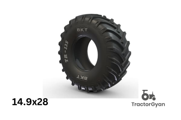 बीकेटी टीआर 135 14.9x28 - रियर टायर image