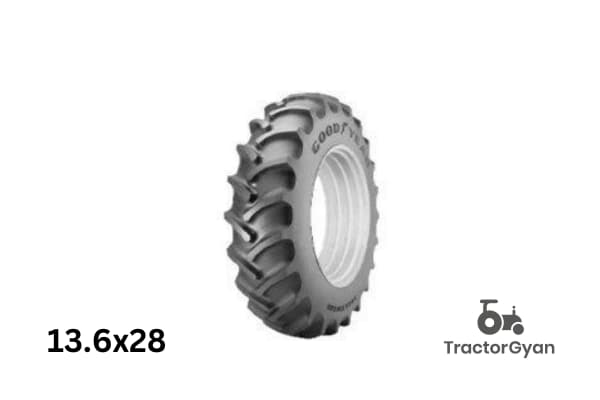 Good Year Sampurna 13.6x28 - Rear Tyre image