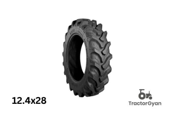 MRL MRT 330 - Rudra 12.4x28 - Rear Tyre image