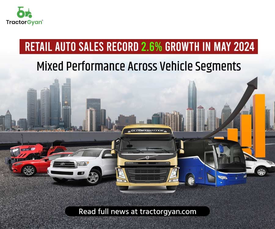 Retail Auto Sales Record 2.6% Growth in May 2024: Mixed Performance Across Vehicle Segments image