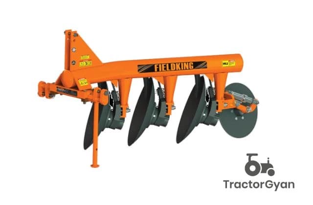 Fieldking Mounted Disc Plough tractor