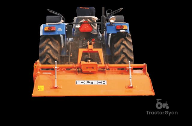 Soiltech Zeta Rotavator tractor