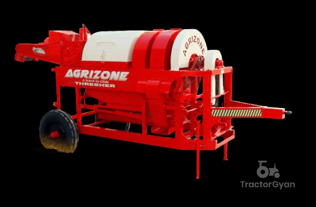 Agrizone Wheat Thresher tractor