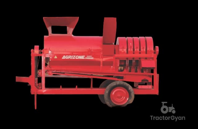 Agrizone Paddy Thresher tractor