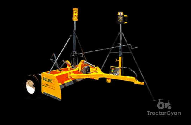 CELEC Laser Guided Land Leveler Pro-2000 tractor