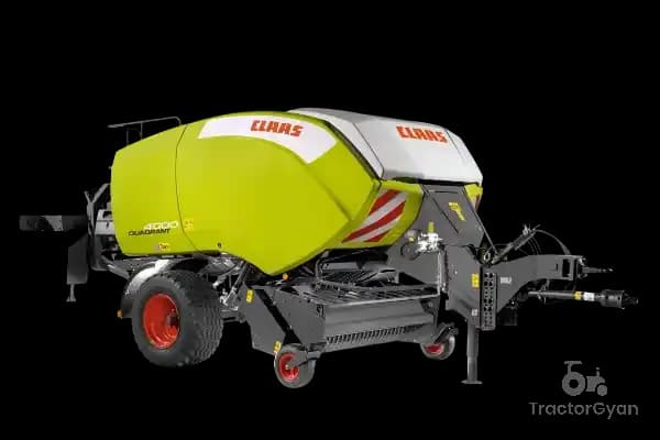 Claas Quadrant 4000  Square  Baler tractor