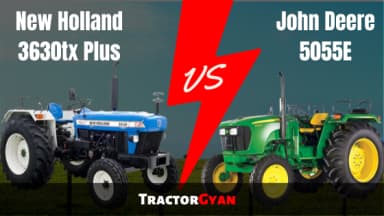 John Deere 5055E VS New Holland 3630TX Plus