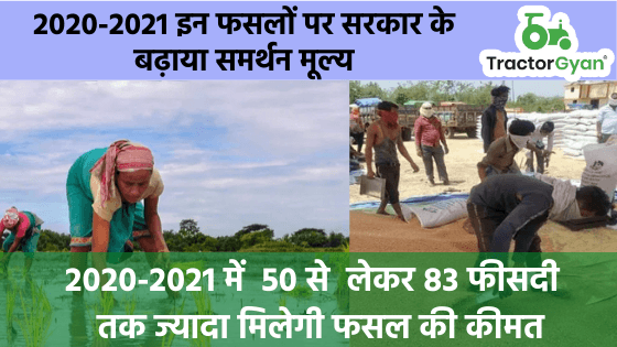 इन फसलों पर सरकार के बढ़ाया समर्थन मूल्य image