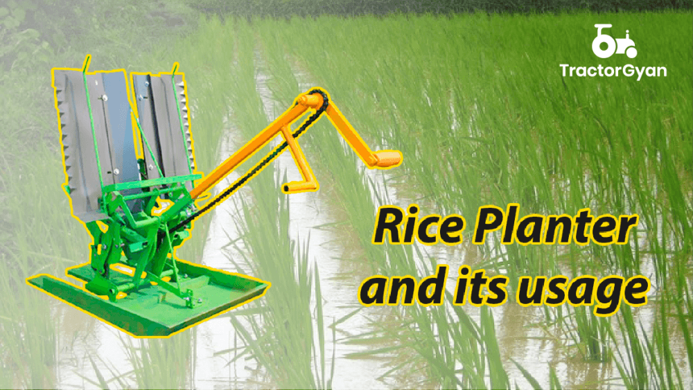 Rice Transplanter and its usage image
