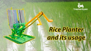 Rice Transplanter and its usage