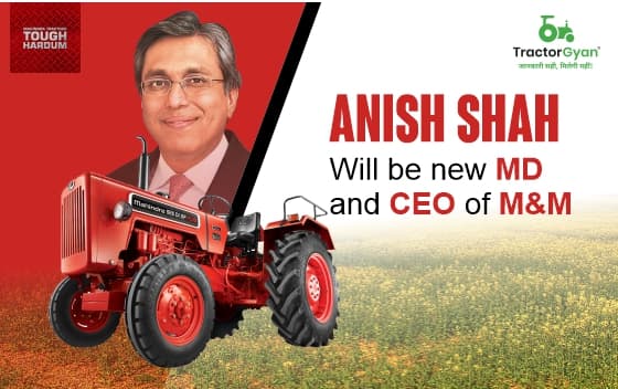 Anish Shah will be new MD and CEO of M&M image