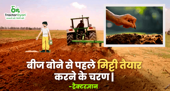 Soil Preparation : Steps for Preparing Soil Before Sowing the Seeds | Tractorgyan image