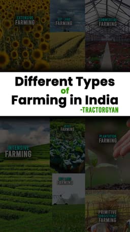 Different Types of Farming in India | Tractorgyan