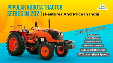 Popular Kubota tractor series in 2025-2026 | Features and price in India