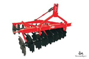 Khedut Mounted Off set Disc Harrow tractor