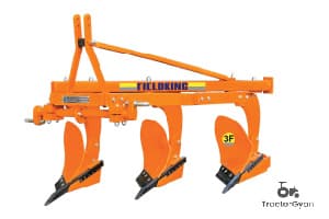 Fieldking Mounted Mould Board Plough tractor