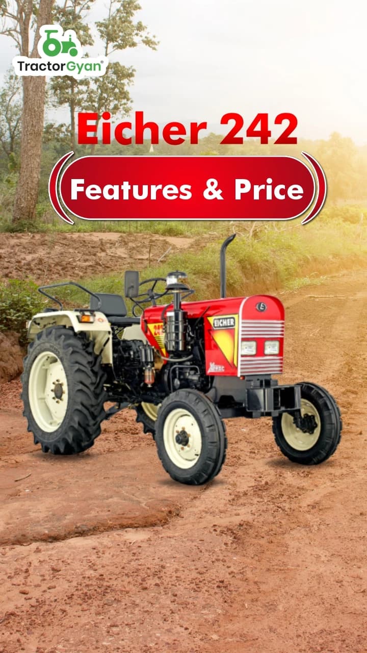 Eicher 242 Features & Price | TractorGyan Eicher 242 Features & Price | TractorGyan