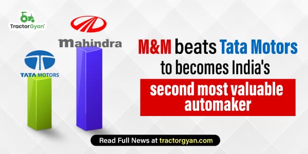 M&M beats Tata Motors to becomes India's second most valuable automaker M&M beats Tata Motors to becomes India's second most valuable automaker image