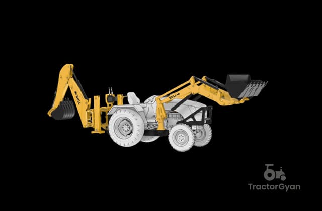 Bull Backhoe Loader Dozer image Bull Backhoe Loader Dozer image