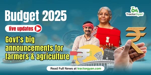 Budget 2025 Live Updates: Govt’s Big Announcements for Farmers & Agriculture Budget 2025 Live Updates: Govt’s Big Announcements for Farmers & Agriculture