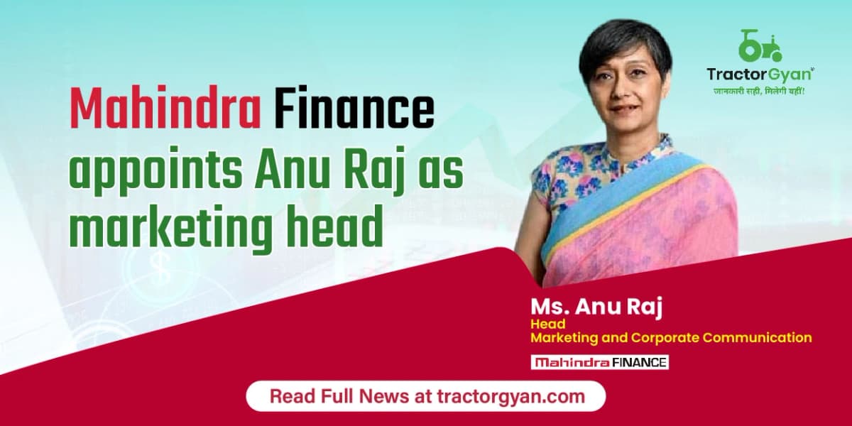 Mahindra Finance Appoints Anu Raj as Marketing Head Mahindra Finance Appoints Anu Raj as Marketing Head image