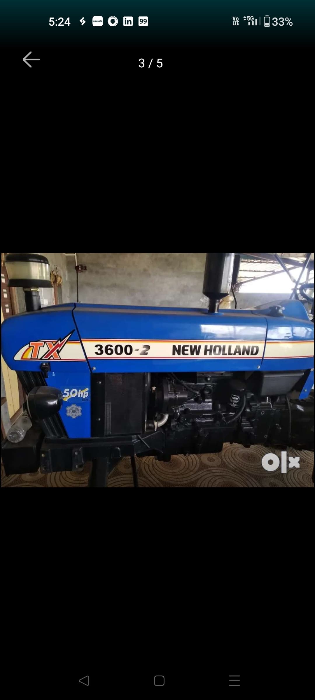 New holland Excel 3600 2
