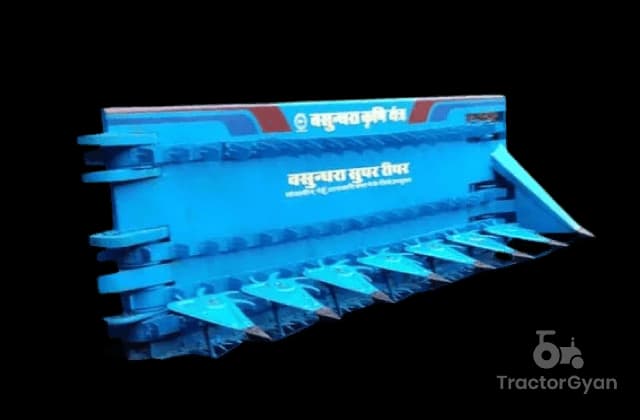 Vasundhara Krishi Yantra Back Tractor Mounted Reaper (1) Vasundhara Krishi Yantra Back Tractor Mounted Reaper (1)