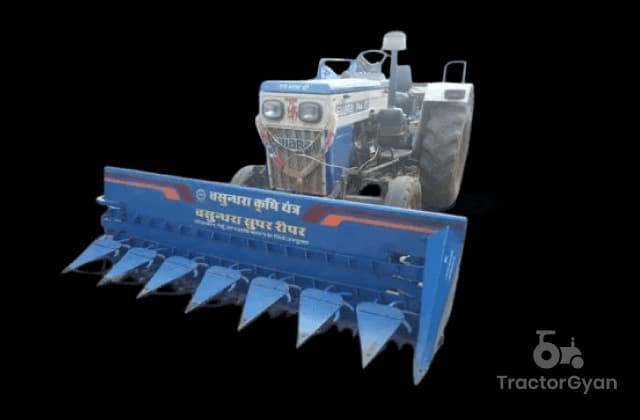 Vasundhara Krishi Yantra Tractor Mounted Reaper Vasundhara Krishi Yantra Tractor Mounted Reaper tractor