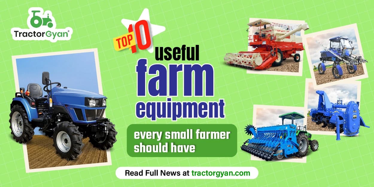 Top 10 Useful Farm Equipment Every Small Farmer Should Have Top 10 Useful Farm Equipment Every Small Farmer Should Have image