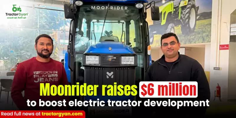 Moonrider raises $6 million to boost electric tractor development Moonrider raises $6 million to boost electric tractor development image