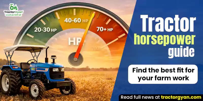 Tractor horsepower guide: Find the best fit for your farm work Tractor horsepower guide: Find the best fit for your farm work image