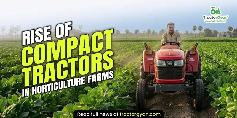 Rise of compact tractors in Horticulture farms Rise of compact tractors in Horticulture farms image