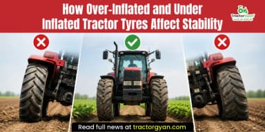 How Over-Inflated and Under-Inflated Tractor Tyres Affect Stability How Over-Inflated and Under-Inflated Tractor Tyres Affect Stability