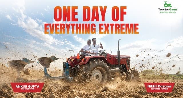 Mahindra mBULL Engine vs Rotavator, Cultivator & MB Plough Video – Tractor Gyan