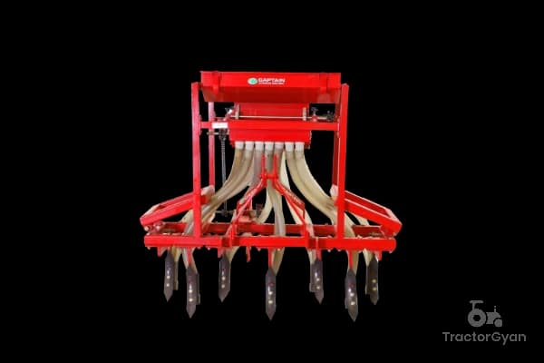 Captain Tractor Attached Seed Drill + Fertilizer - SA72 Captain Tractor Attached Seed Drill + Fertilizer - SA72
