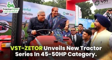 VST-ZETOR unveils new tractor series in 45-50HP category VST-ZETOR unveils new tractor series in 45-50HP category